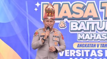 Kapolres Bireuen Hadiri Kegiatan Masa Ta’aruf dan Baitul Arqam Mahasiswa Baru UMMAH